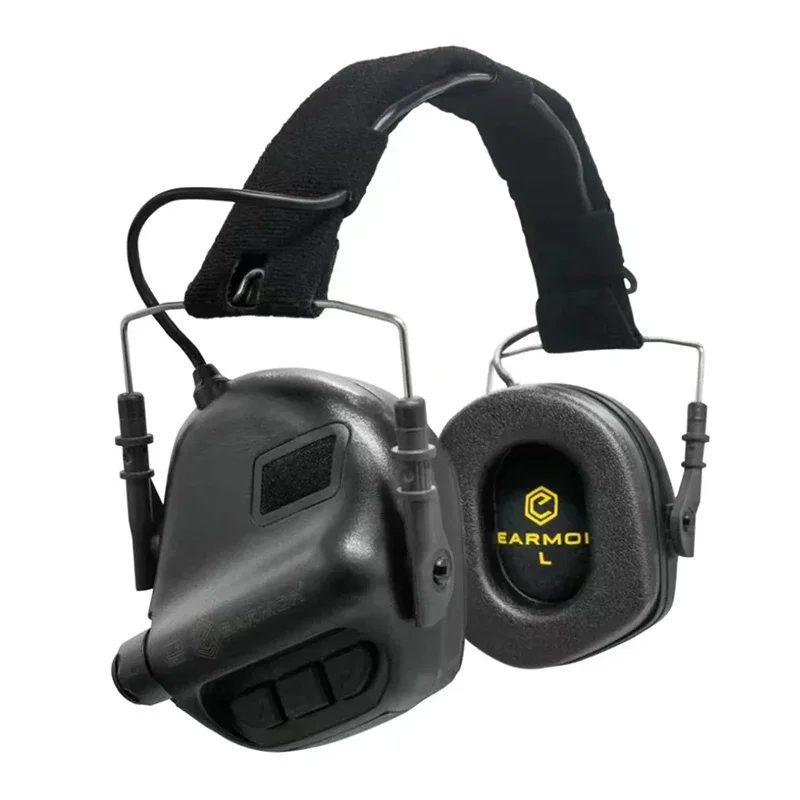 EARMOR M31 MODE4 Electronic Shooting Earmuffs Ear Muffs Safety Tactical Gun Sound Amplification Hearing Protection NRR 22dB