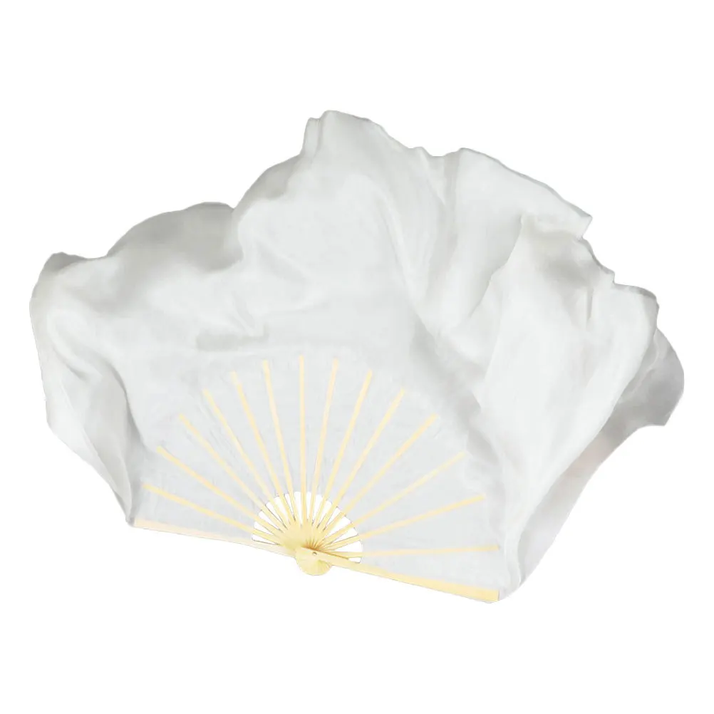 

Long Silk For Dance Lightweight Folding Fan Wear-Resistant Performance Hand Fan For Square Dancing Yoga Practice Stage
