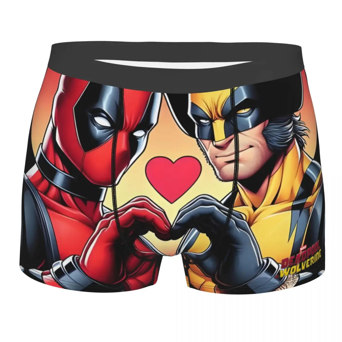 

Deadpool & Wolverine Disney Marvel Deadpool & Wolverine Film Underpants Cotton Panties Man Underwear Ventilate Shorts Boxer