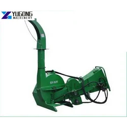 YG Forestry Mulcher Log Wood Chopper Approvato CE Ampiamente utilizzato WC8 Cippatrice per legno Trattore PTO Frantoio per legno in vendita