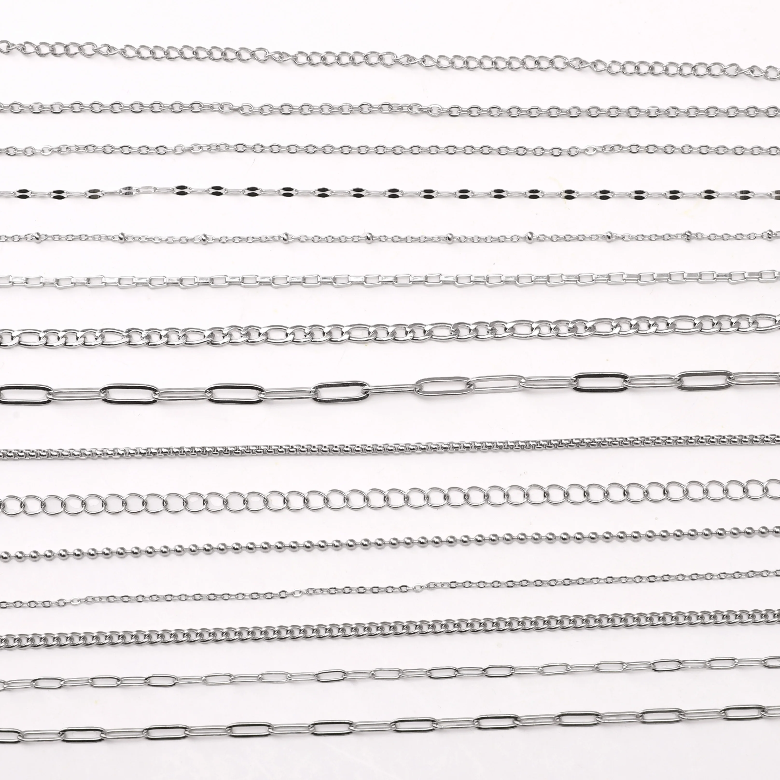 1m Stainless Steel Chain for Jewelry Making