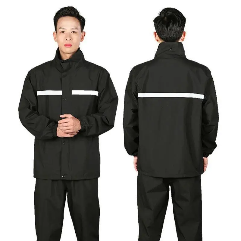 

Full-Body Adult Bicycle Raincoat Waterproof Motorcycle Riding Outerwear Portable Fashionable Breathable Single-Person Use