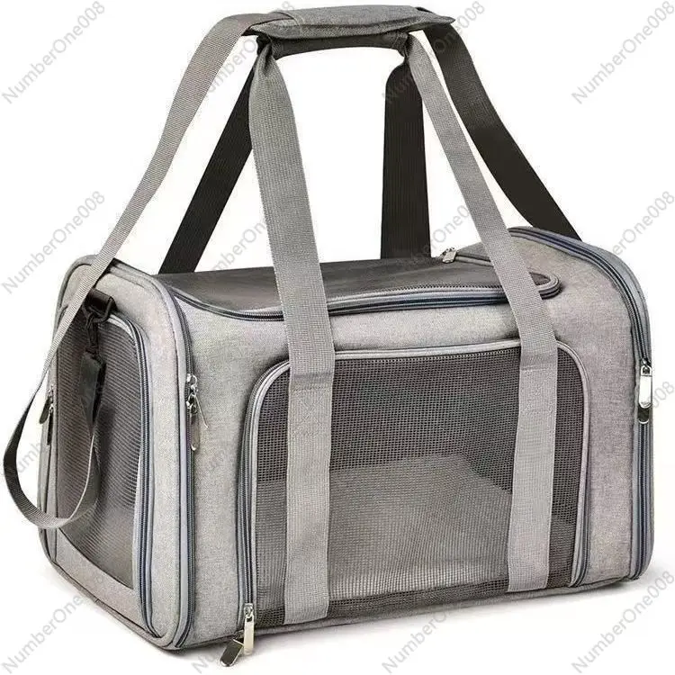 

Portable Pet Carrier, Cat & Dog Backpack, Soft Airline-Approved Pet Travel Bag for Cabin Use
