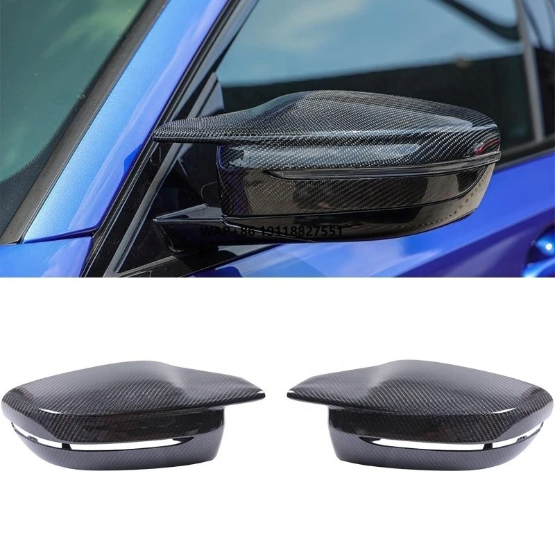 For  M3 G80 2019-2024 Carbon Fiber Rearview Mirror Shell Reflective Mirror Shell Reverse Mirror Shell