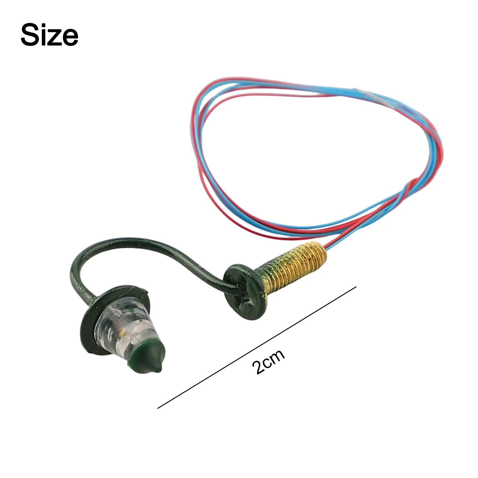 LED Wall Lamps 1Flame Street Lamps for H0 Houses Model Building Set 10pcs with Wiring and Resistors Suitable for 3V Power Input
