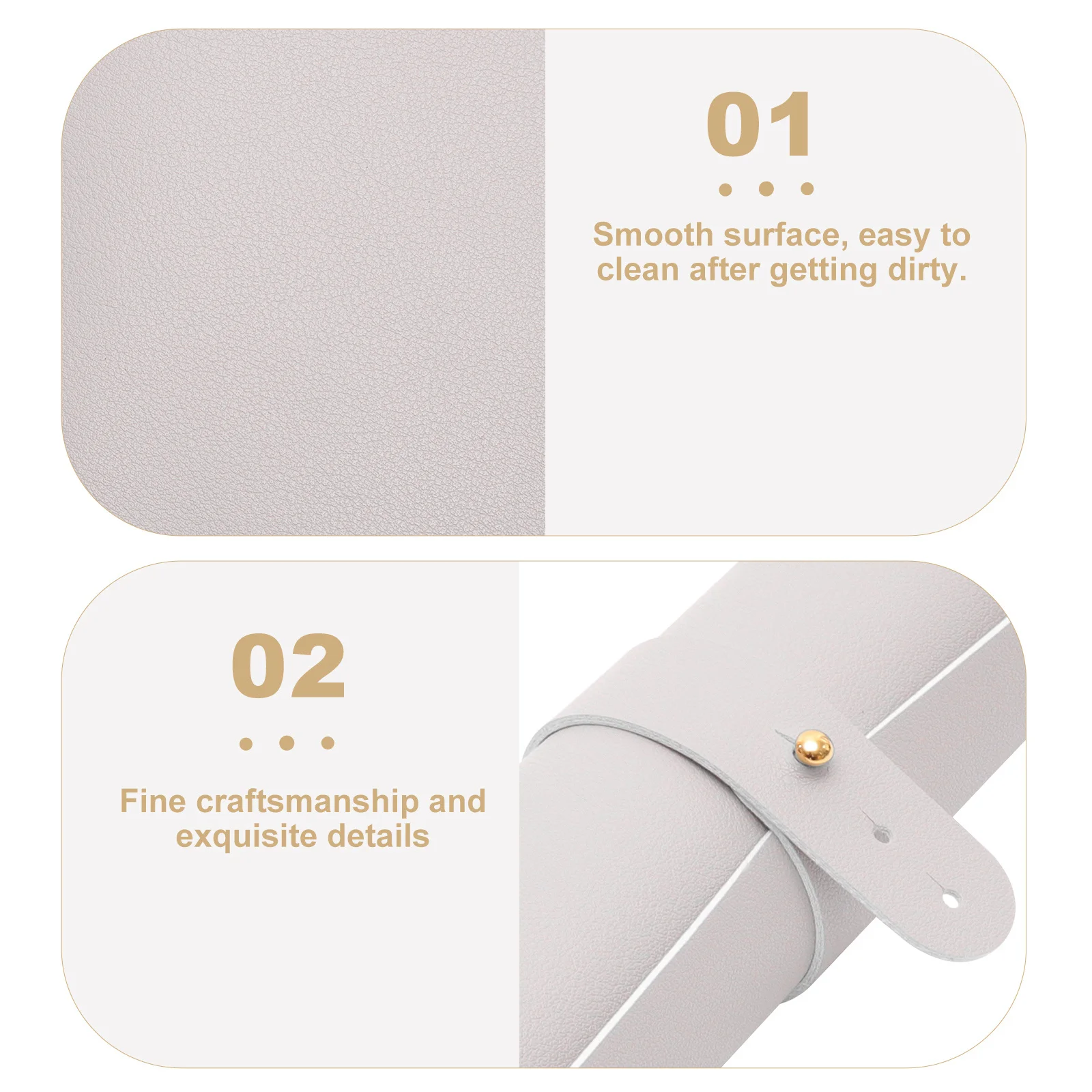 

Waterproof Nail Art Mat Exquisite Workmanship Desk Pad Multipurpose Use for Manicures and Computer Work