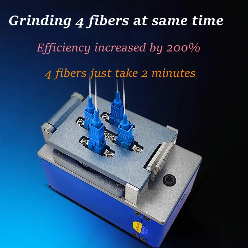 Fiber Optic Termination Machine Handheld Fiber Grinding Machine Easy-H Fiber Optic Patch Cord Connector Onsite Making Customized