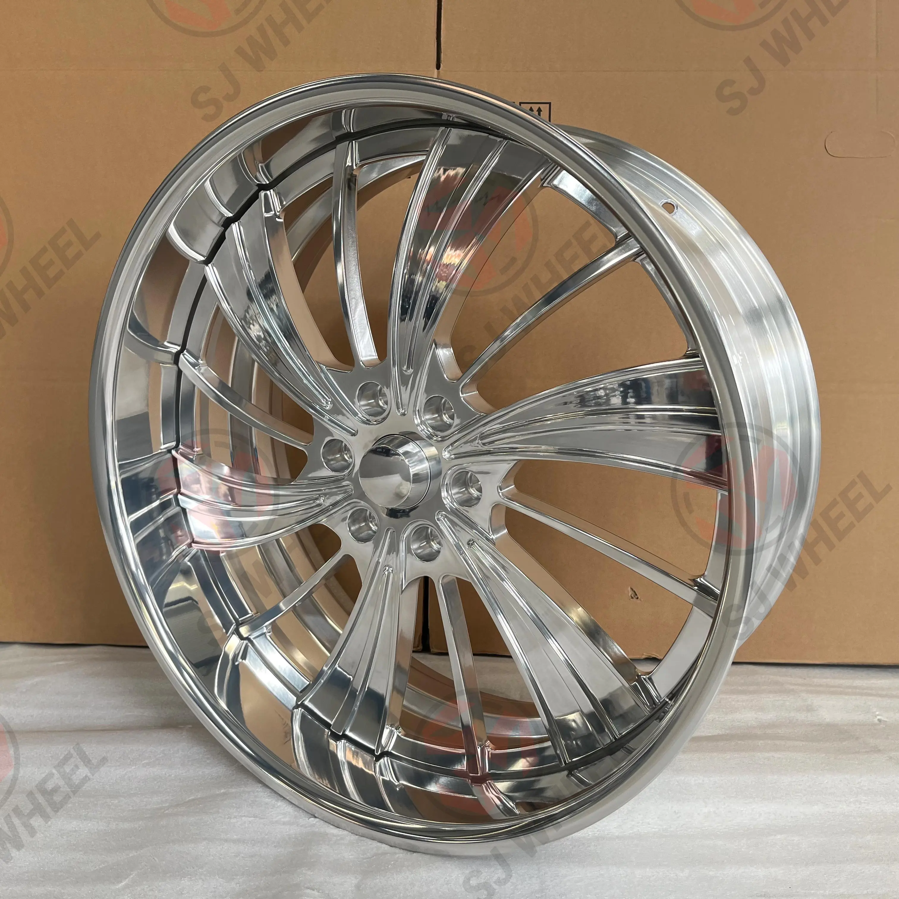 SJ  Deep Dish Alloy Forged Wheels 18 20 22 24 26  5x114.3  Rims for   Cougar Lincoln Contential Jeep