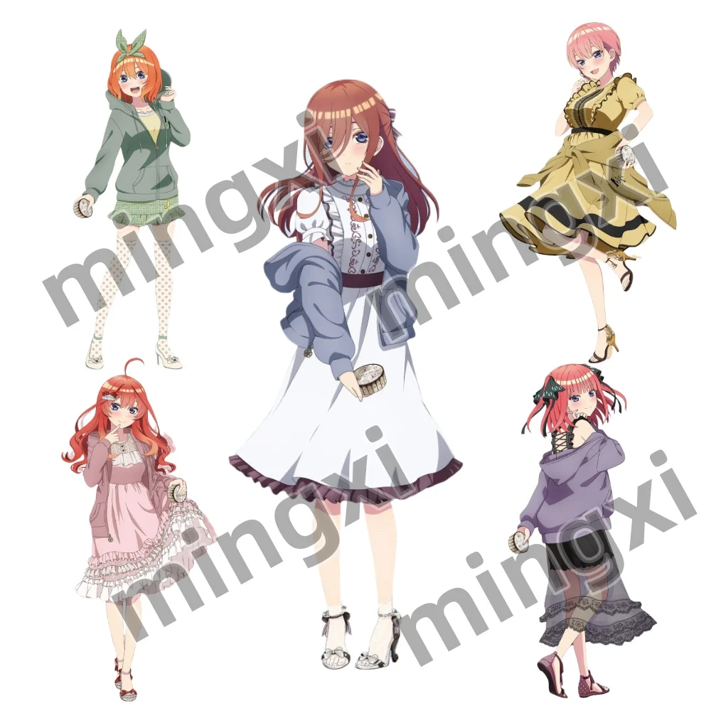 

15cm Anime The Quintessential Quintuplet Acrylic Stand Model Cosplay Characters Ornament Accessories Goods Collection Gifts 5pcs
