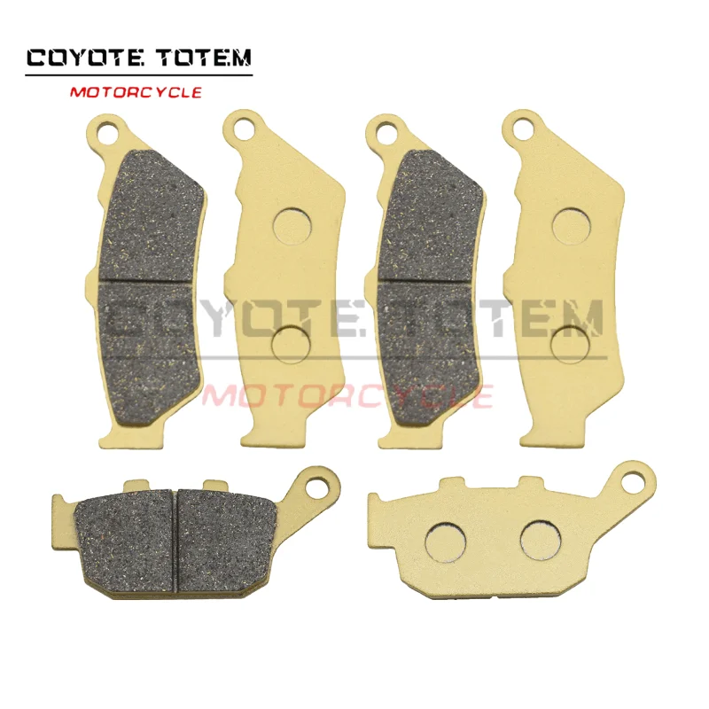 

The front and rear brake pads of the motorcycle are suitable for Honda NT650 Deauville 98-01