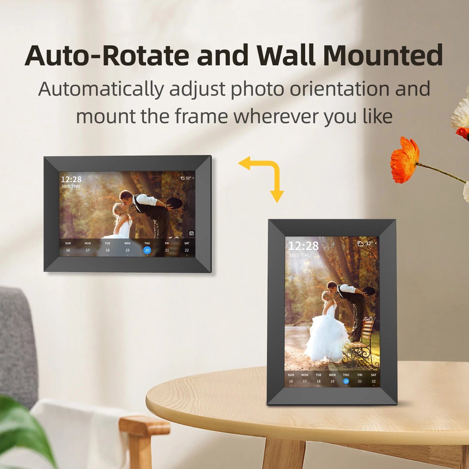 Calendário Digital com Tela Se - Digital Photo Frame Wifi avaliação e preço