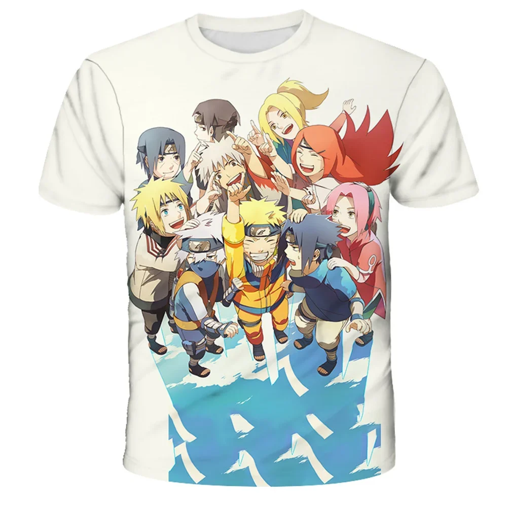 

Baby Boys Girls Japan Anime Naruto TShirt Harajuku Print T Shirt Kids Cartoon Children T Shirts For Boys Short Sleeve 3D TShirt