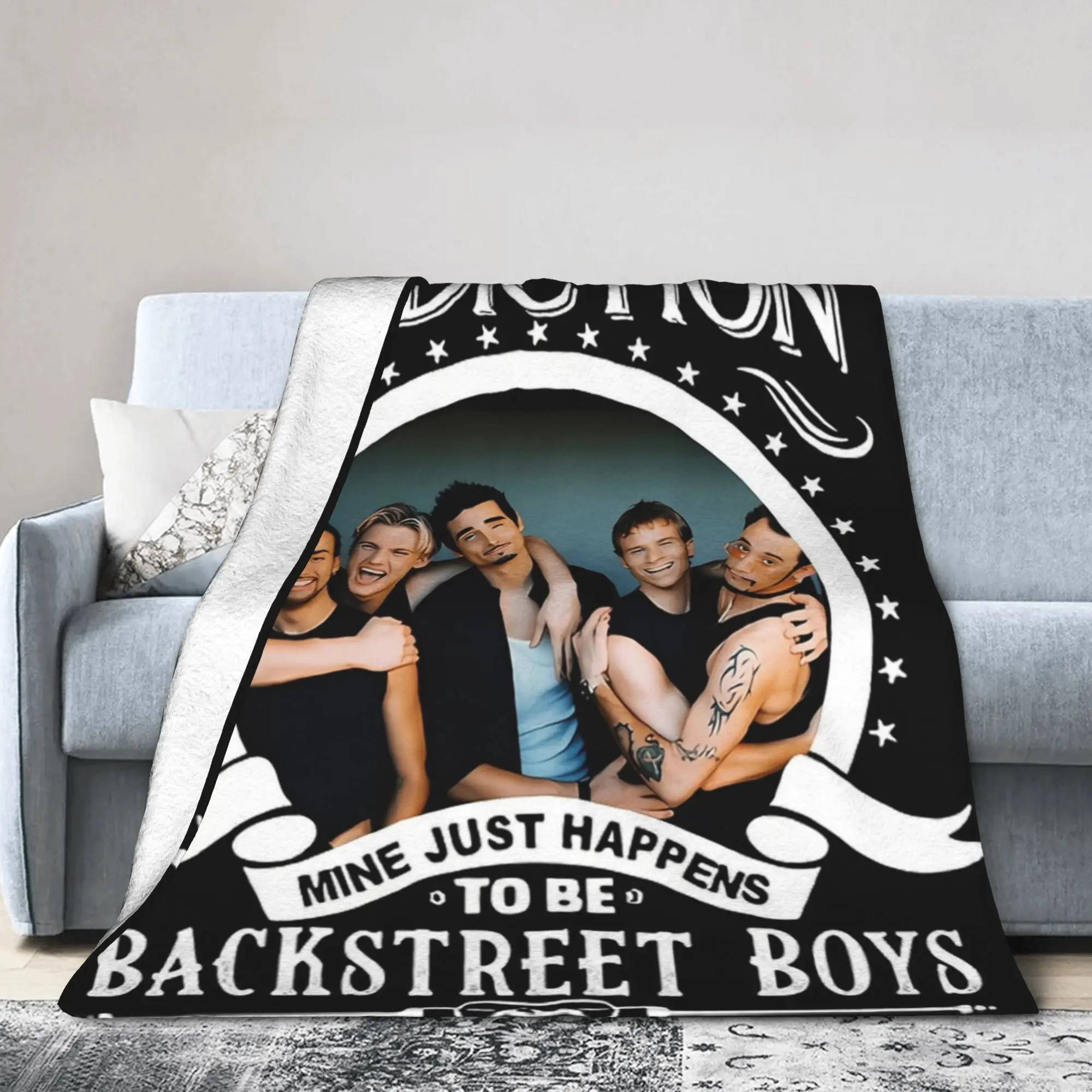 Every Backstreets Boys Blanket Fleece  Super Warm Throw Blankets for Bed Bedroom Quilt