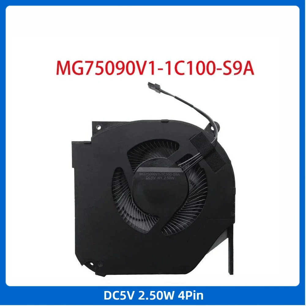 Original MG75090V1-1C100-S9A Laptop CPU Cooling Fan DC5V 2.50W 4Pin THER7GM7Z0-1411 GM7ZG0M MECHREVO Z3 Pro CPU Cooler Fan