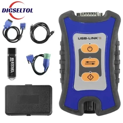 Latest Version of NEXIQ 3 USB Link Truck Diagnostic Tool USB Bluetooth Diesel Truck Diagnostics OBD Troubleshooting Tool NEXIQ 3