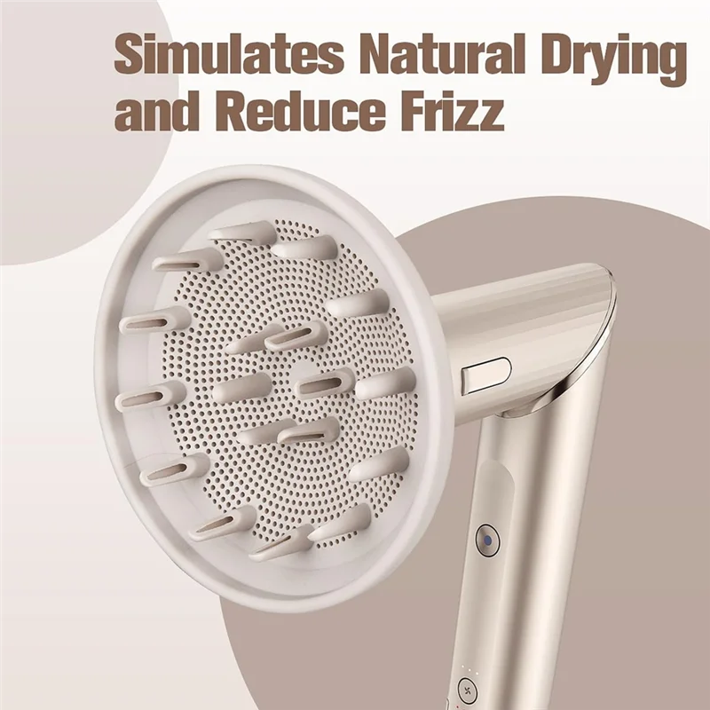 A47F-Diffuser Attachment For Shark Flexstyle Hair Dryer Styling Tool For Wavy Curly Coily Hair Enhance Natural Curls Tool