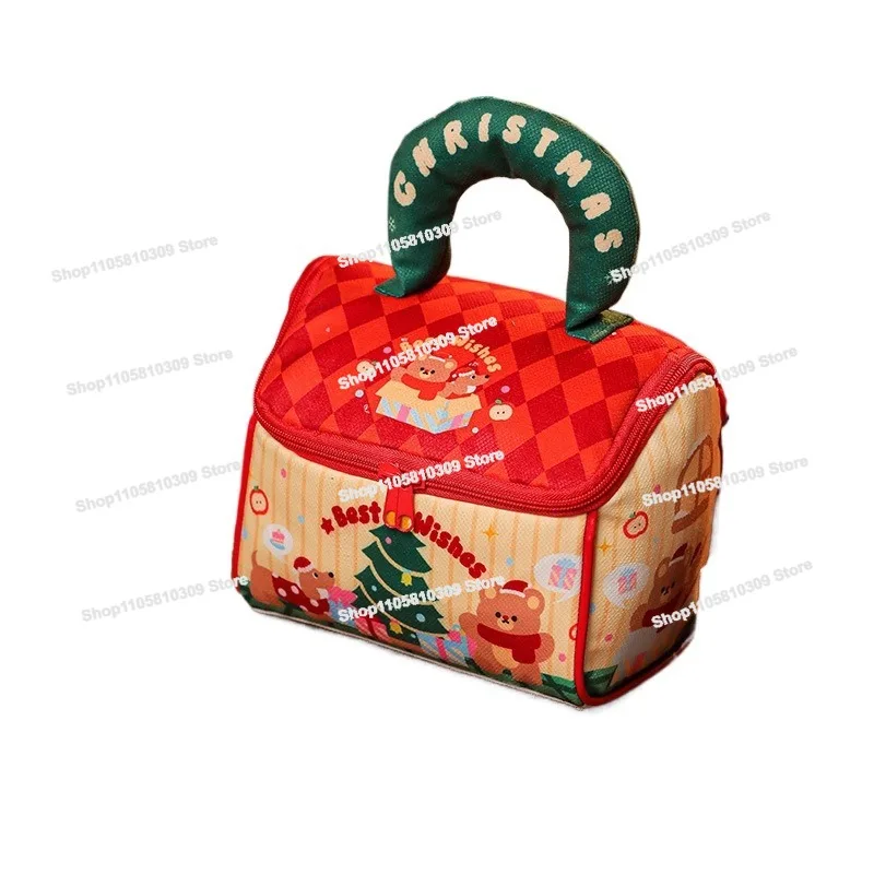 Christmas Eve Small House Carrying Apple Packaging Bags, Peace Fruit Gift Bags