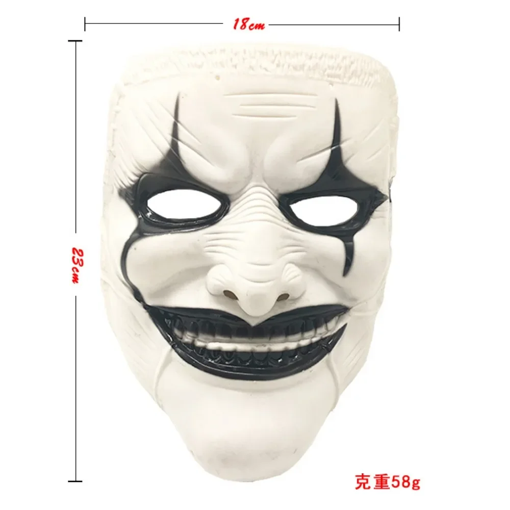 Halloween V-shaped Mask Collector\'s Edition Folding Band Zipper Mouth Cosplay Horror Mask