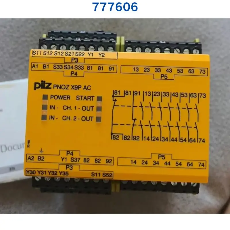 Second-hand test OK  PILZ modular  PNOZ X9P AC  777606