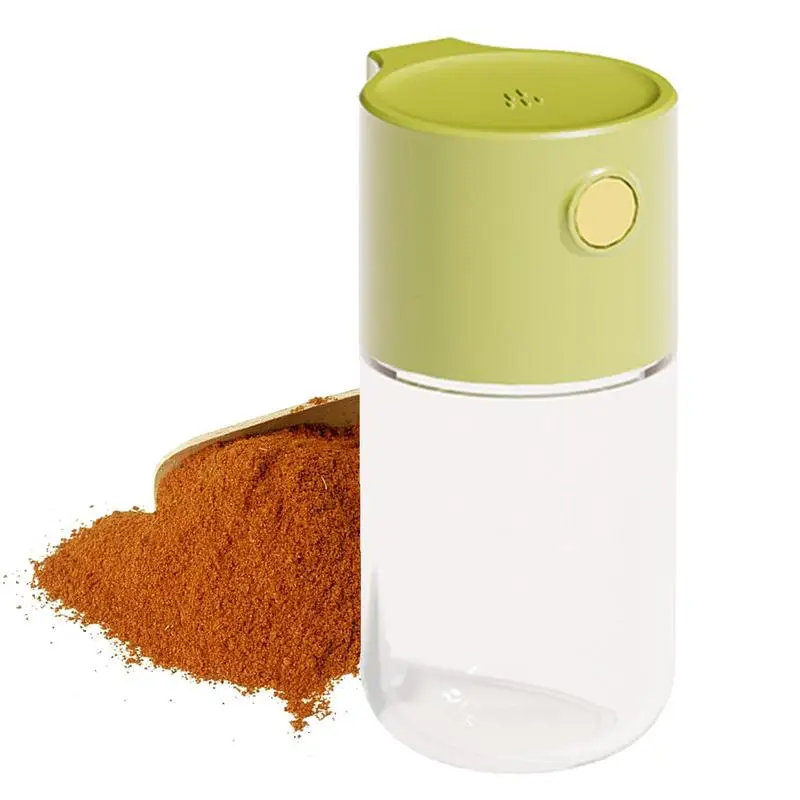 Salt Bottle Dispenser Pepper Salt Glass Dispenser Shakers Bottle Portable Sealed Seasoning Bottle Jar For Sugar Salt Condiment