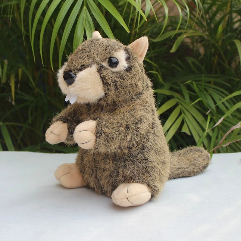 Marmot High Fidelity Anime śliczne Bobac Plushie Sisel pluszowe zabawki realistyczne zwierzęta symulacja wypchana lalka Kawai zabawki prezenty dla dzieci