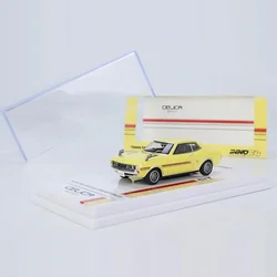 INNO 1/64 Model Car CELICA 1600GT (TA22) Alloy Die-cast Vehicle Yellow with Suspension system Collection