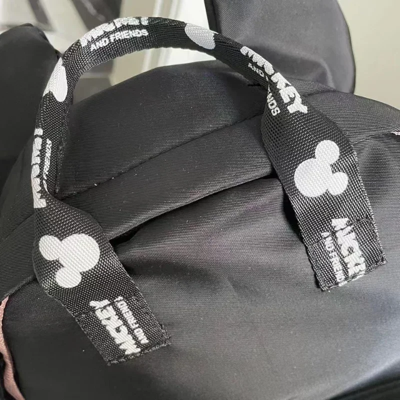 Disney-mochila ligera de gran capacidad para niño y niña, bolso de Mickey Mouse para estudiantes, dibujos animados, novedad