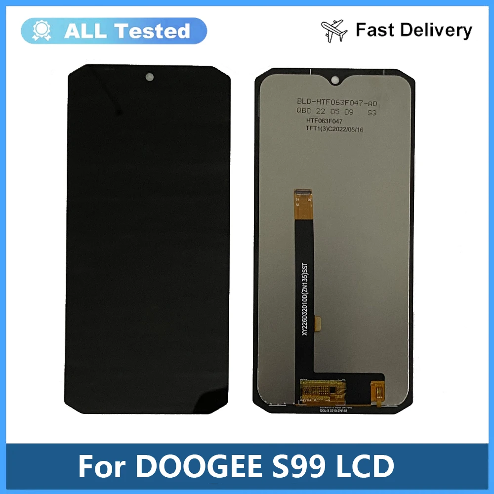 

Original 6.3" For DOOGEE S99 LCD Display + Touch Screen Assembly Replacement Tested Well For Doogee S99 Phone LCD Repair Parts