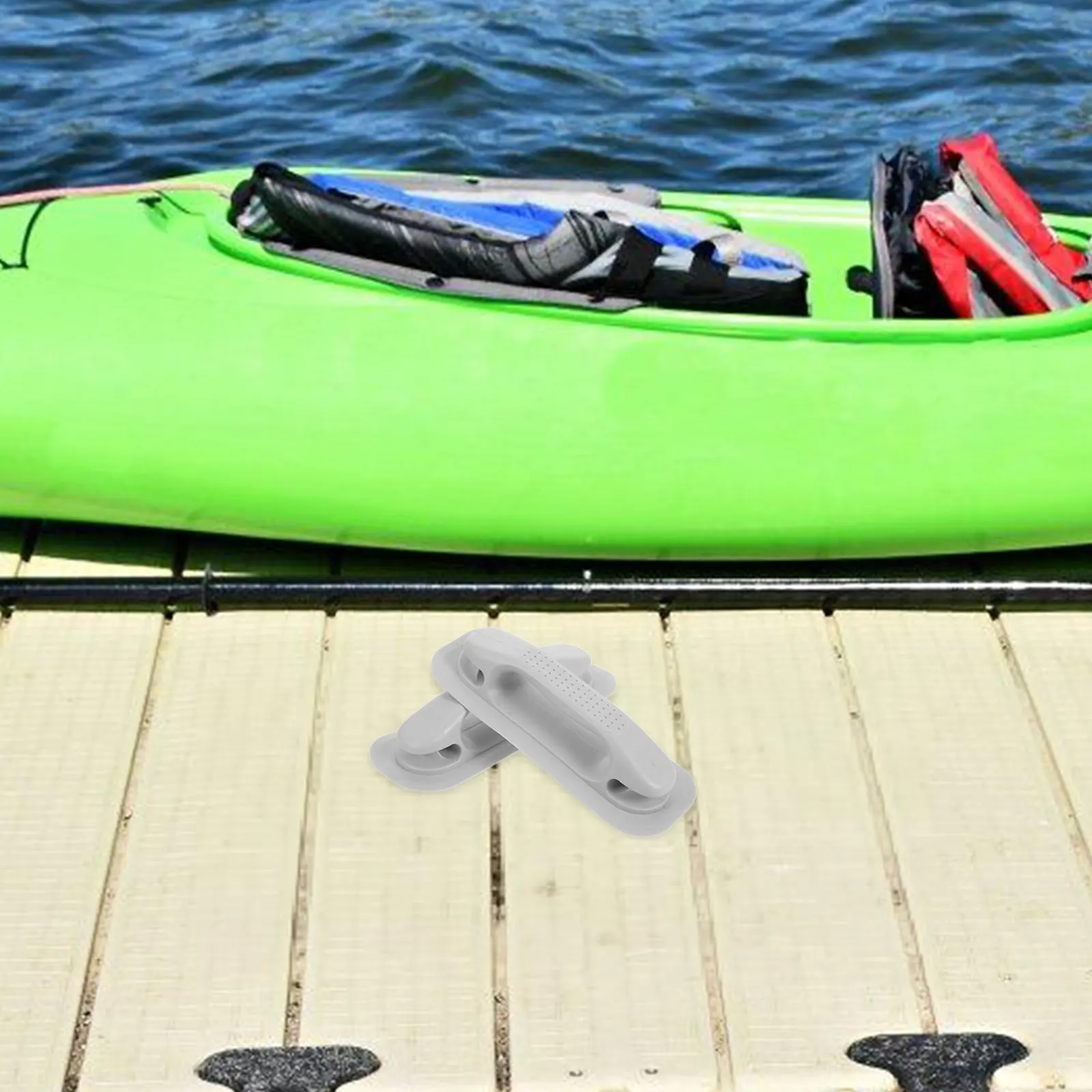 

2 шт. надувных ручек для лодки: прочные ручки из ПВХ для каяка, для переноски каноэ и досок для паддлбординга, боковые крепления, запасные части