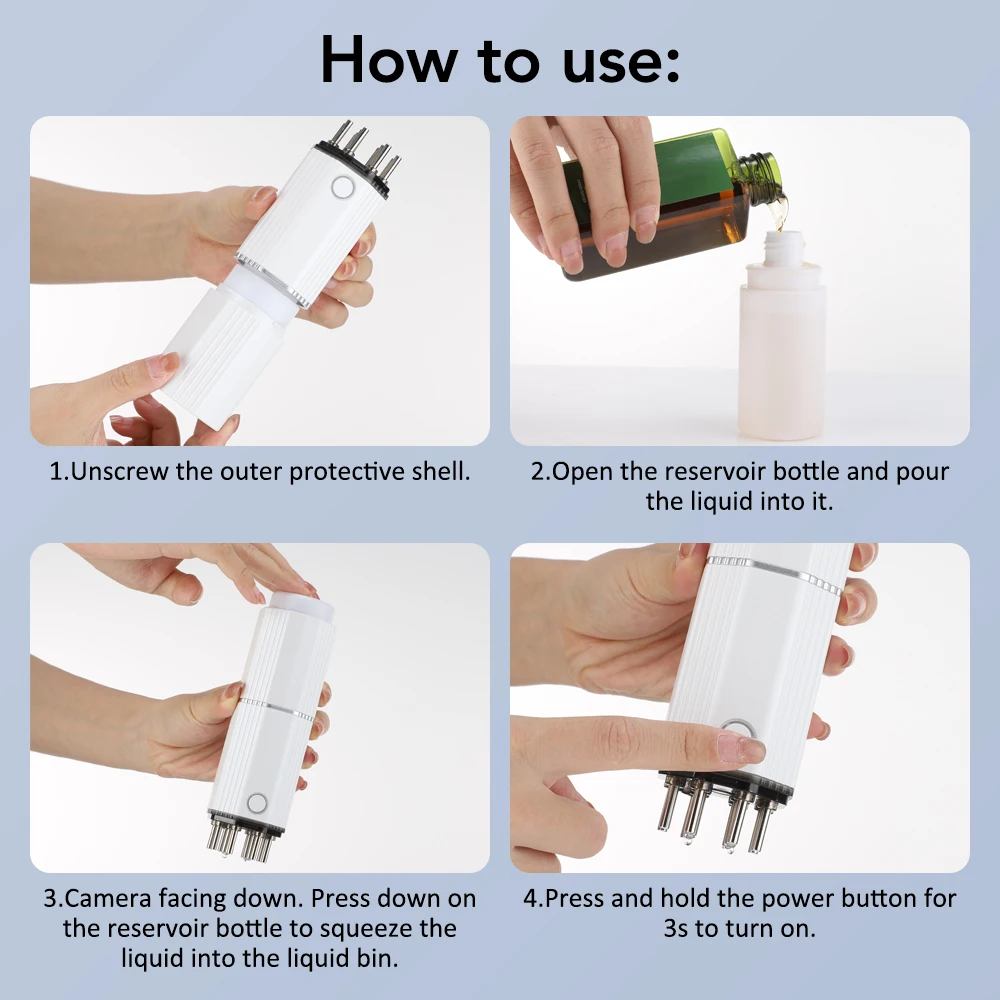 Рисунок 3 - Визуальный аппликатор для кожи головы