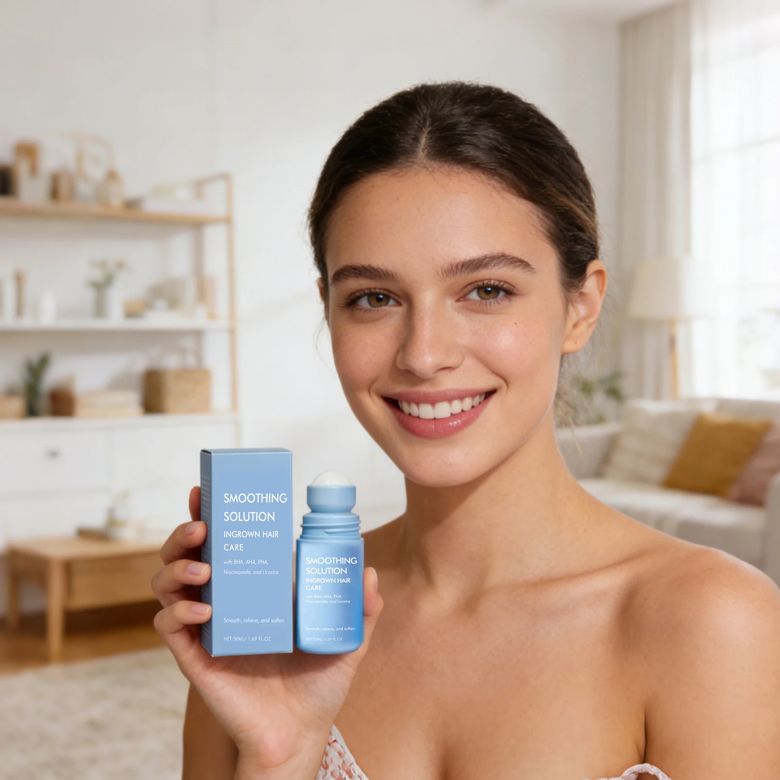 Centella Nicotinamide After Shave Oil Repair Shave Damage Moisturize Skin Reduce Redness Refresh Mild After Shave Soothe Roller