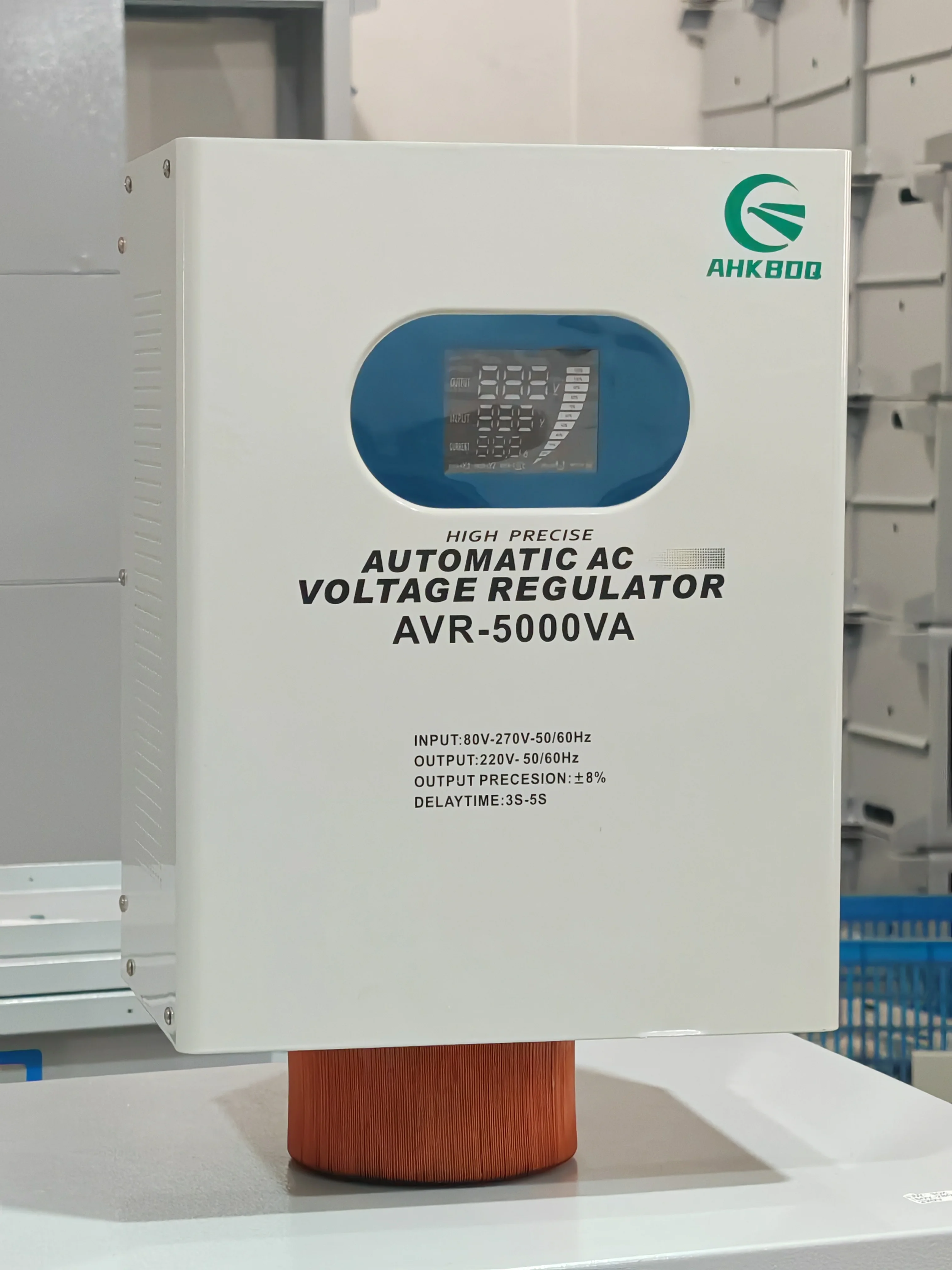 Full Ac Automatic Regulator Voltage Stabilizer Avr 220v 1000va 3000va 5000va Single Phase with Terminals