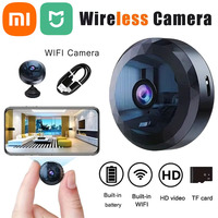 XIAOMI MIJIA Wireless Mini WiFi Security Camera 1080P HD Home Rechargeable Battery Camera Motion Detection Camera Night Vision