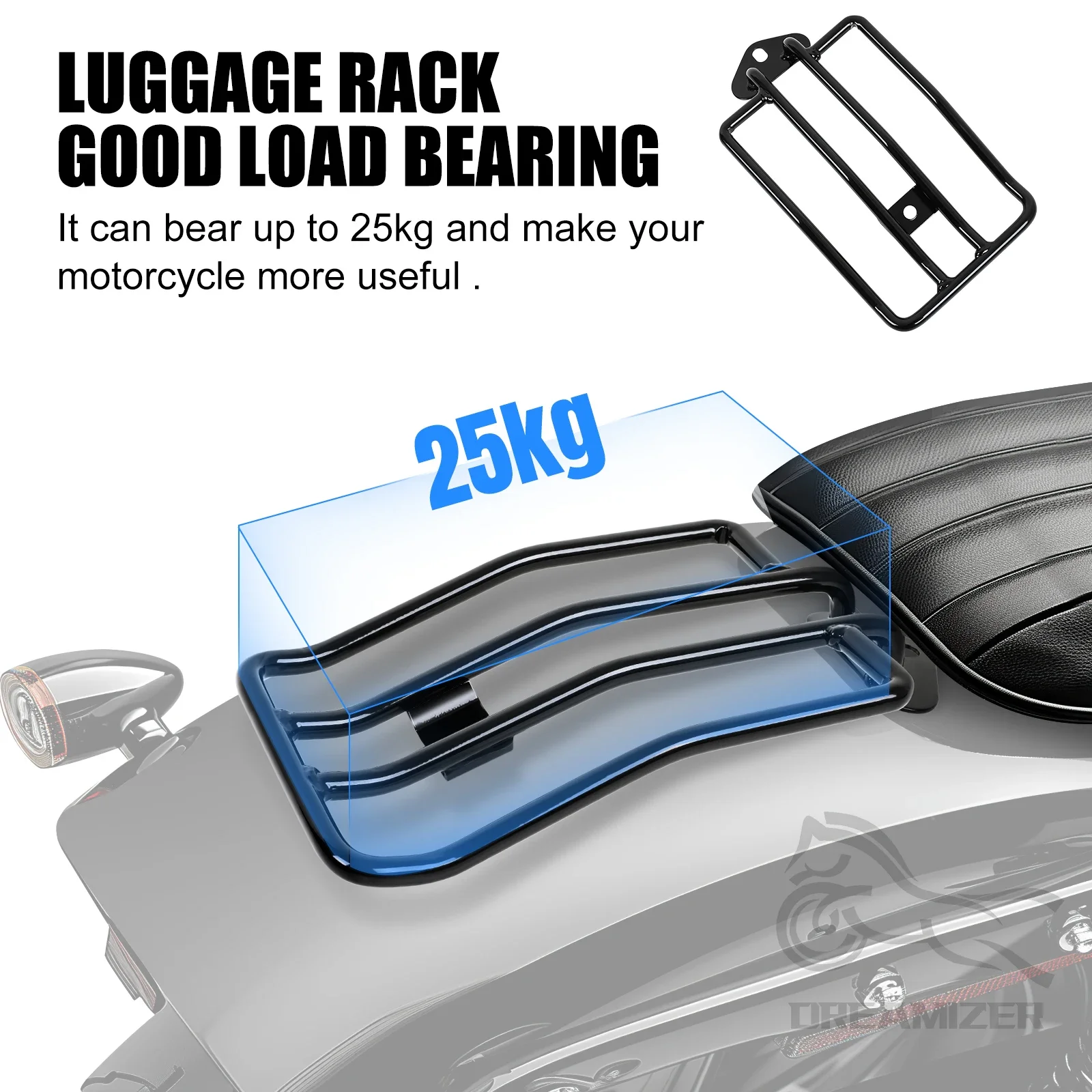 

Черный стальной задний брызговик для мотоцикла, одно сиденье, багажник, опорная полка для Harley Sportster Iron XL 883 1200 2004-2015