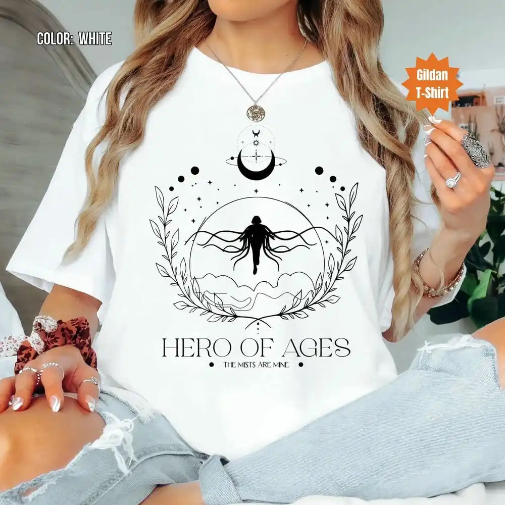 Hero of Ages Shirt Vin Stormlight Archive Shirt Sanderson Fan Gift Book Lover Gift Unisex Casual Shirt Streetwear