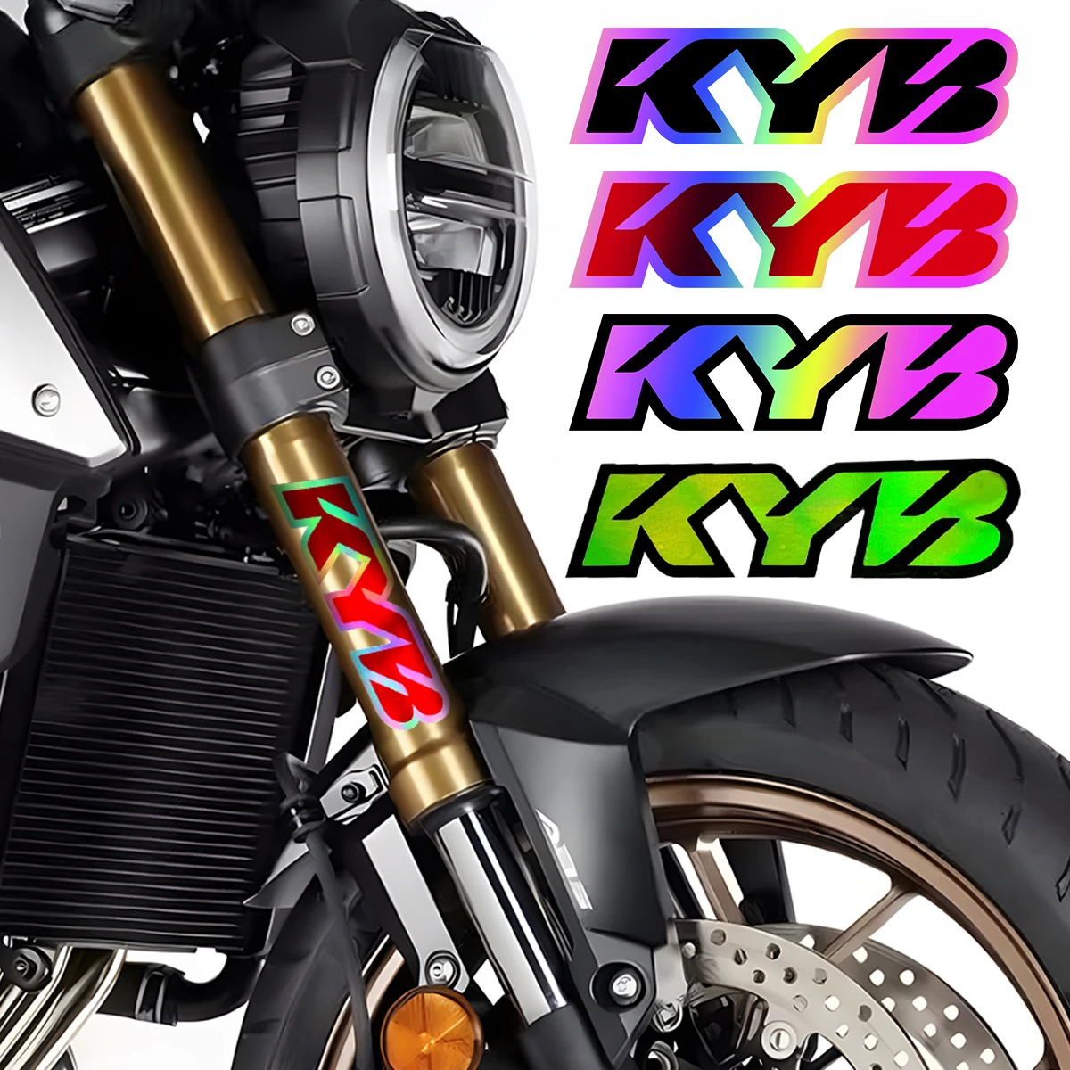 

Motocross Motorcycle Stickers Moto Fork KYB Suspension Decals Accessories For Honda Yamaha Kawasaki Suzuki KTM Aprilia BMW