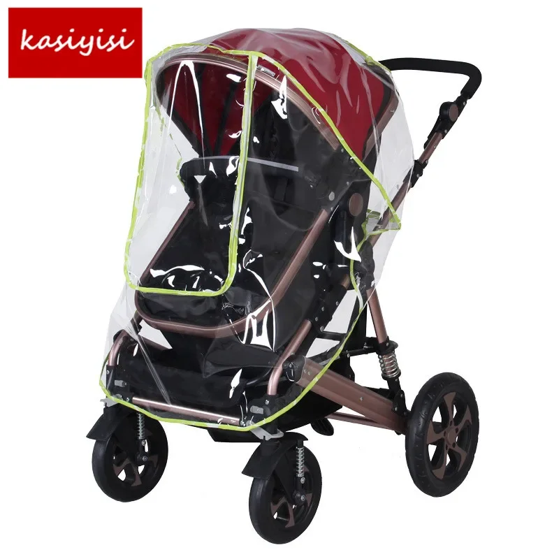 Special Dustproof Raincoat Big Cart High Landscape Pushchairs Accessories Windproof Baby Stroller Rain Cover