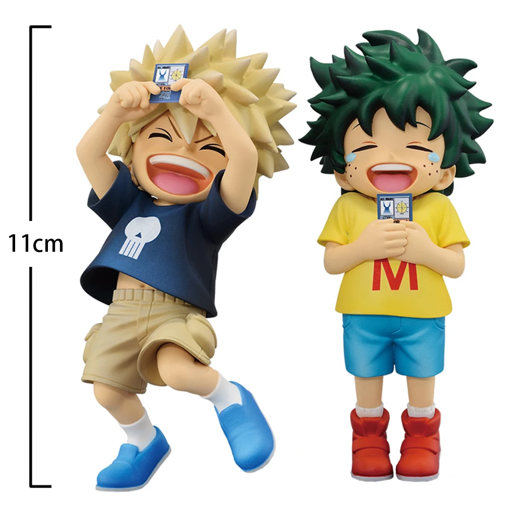 Figura de Anime MHA, Bakugo Boku, Midoriya Izuku, Figura de Acción, Linda Figura de Colección en Versión Q, Héroe de Anime, Katsuki Bakugo, Regalos