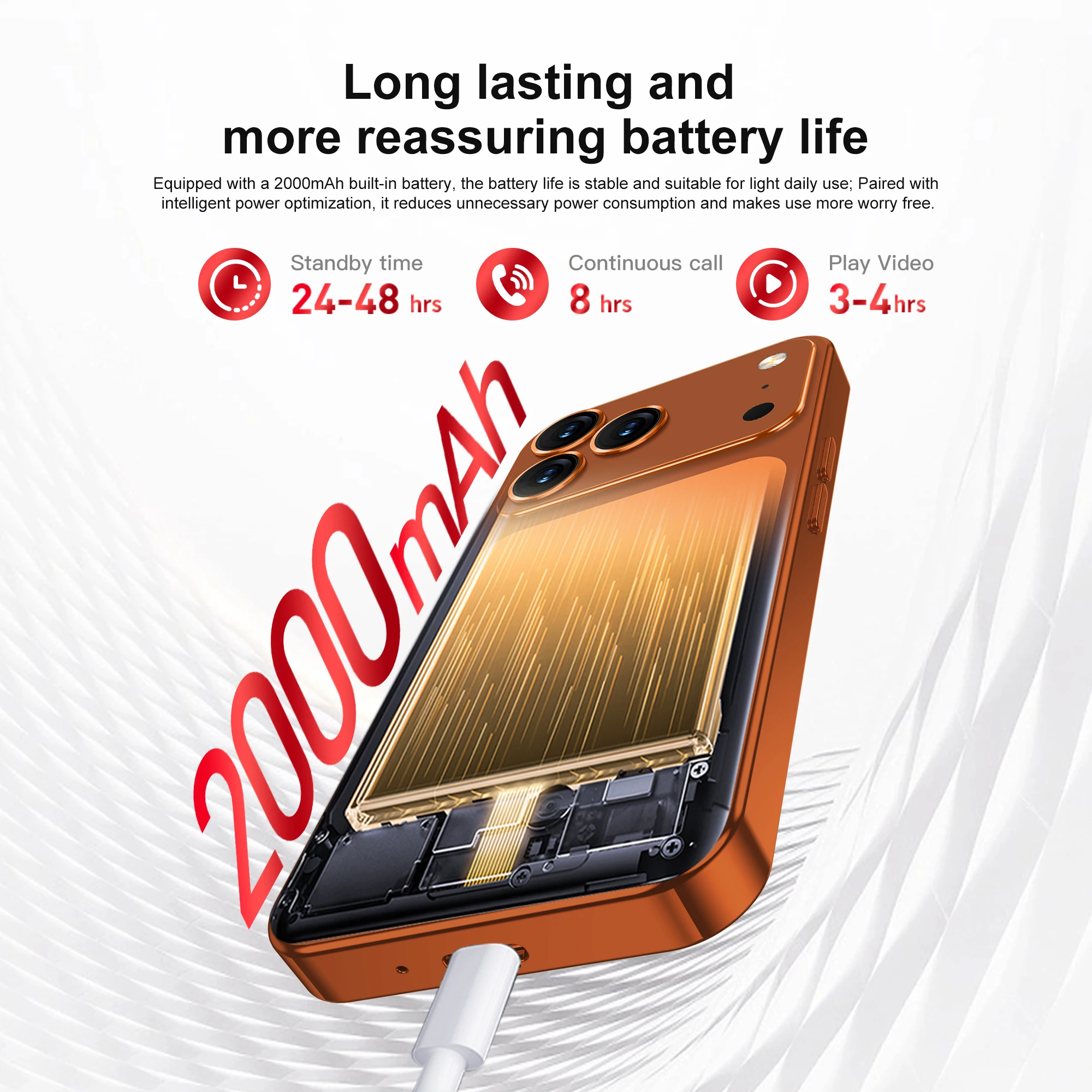 Smartphone Mini Android SERVO S45 PRO 4G LTE RAM 3GB ROM 64GB Google Play Desbloqueio Facial Tela de 4.5 Polegadas Smartphones Dual SIM Standby