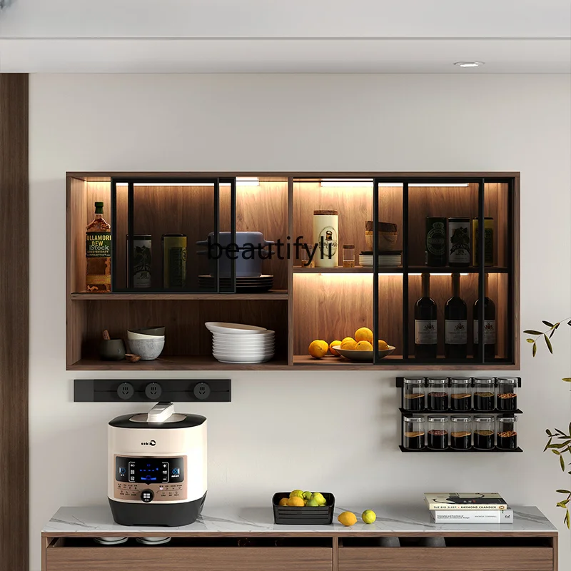 

Sideboard Cabinet Wall Storage Kitchen Wall Cupboard Glass Door Cabinet Dining Room Wall Cabinet Glass Storage Cabinet