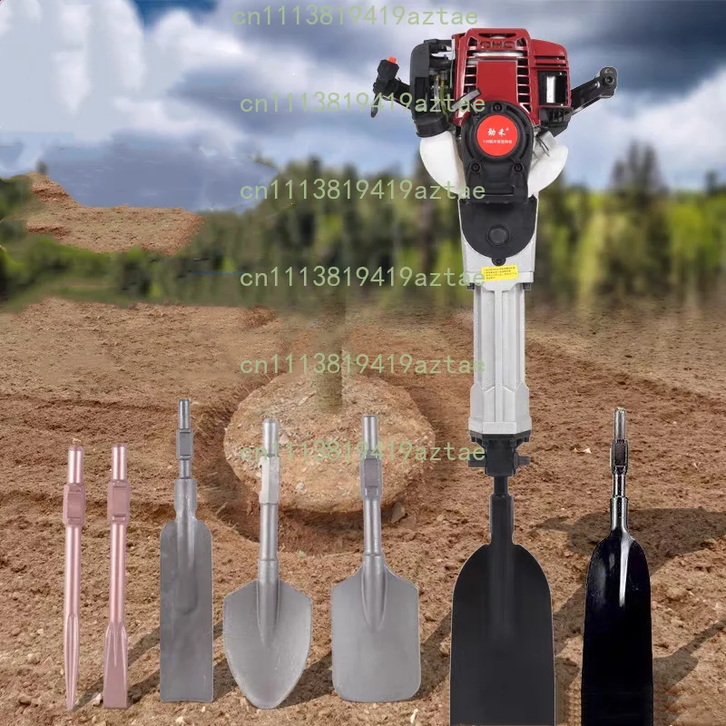 4-Stroke Tree Digger Multifunctional Root Breaking Seedling Transplanter Portable Garden Digging Machine