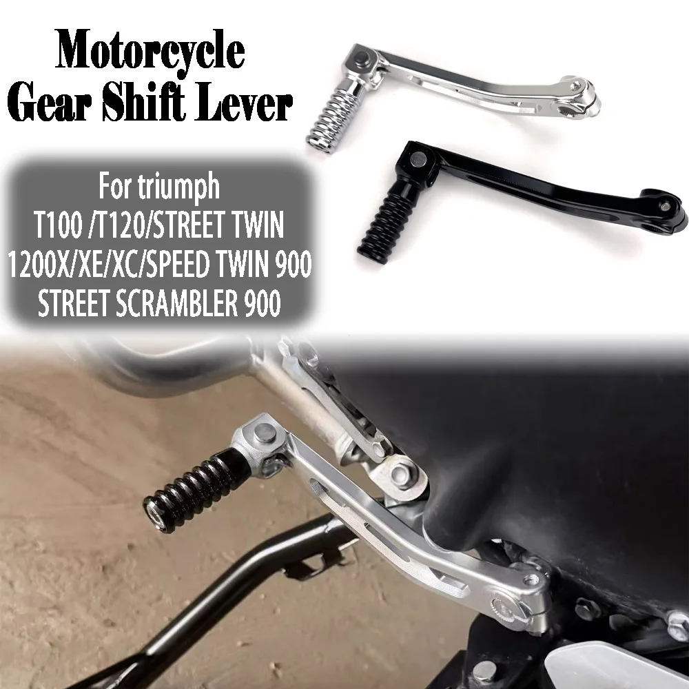 For triumph T100 /T120/STREET TWIN 1200X/XE/XC SPEED TWIN/SCRAMBLER 900 AMotorcycle Folding Gear Shifter Shift Lever Accessories