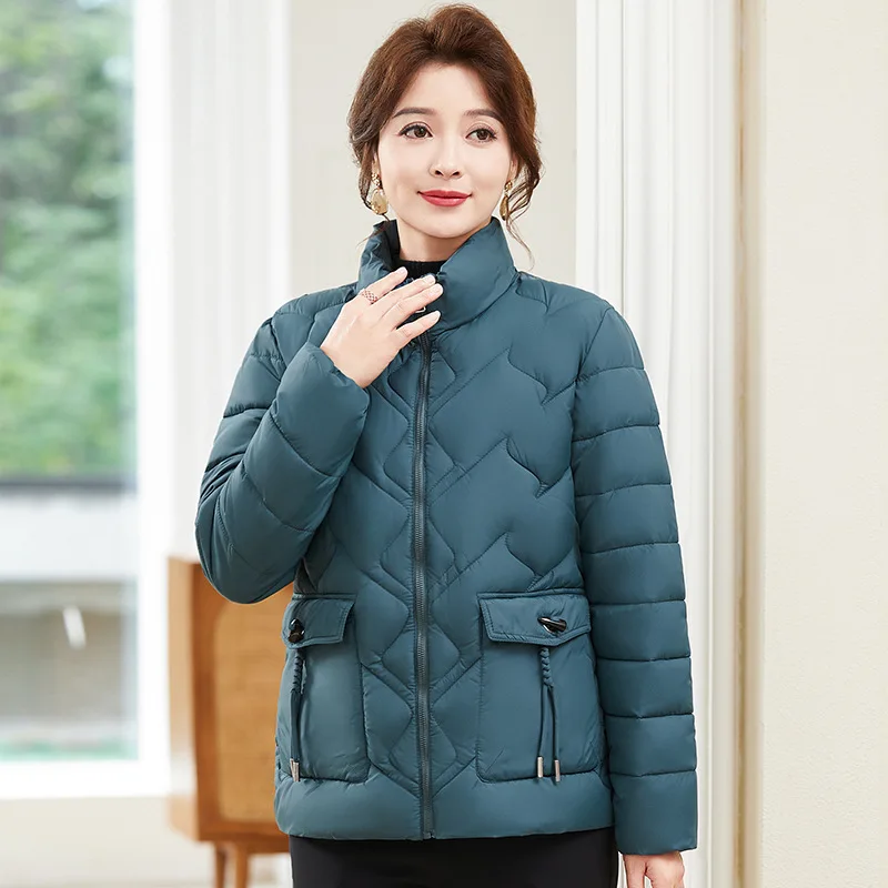 

Lightweight Cotton Jacket Winter Women's New Cotton Jacket Down Cotton Cotton Jacket Korean Version Cotton Jacket Short Mom