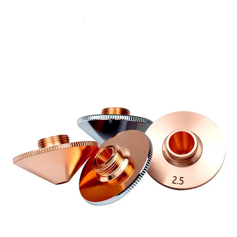 Fiber Laser Nozzle D28 M11 D32 M14 Single Double Layers Laser Head Nozzles for Raytools Precitec Bodor Fiber Laser Cutting Head