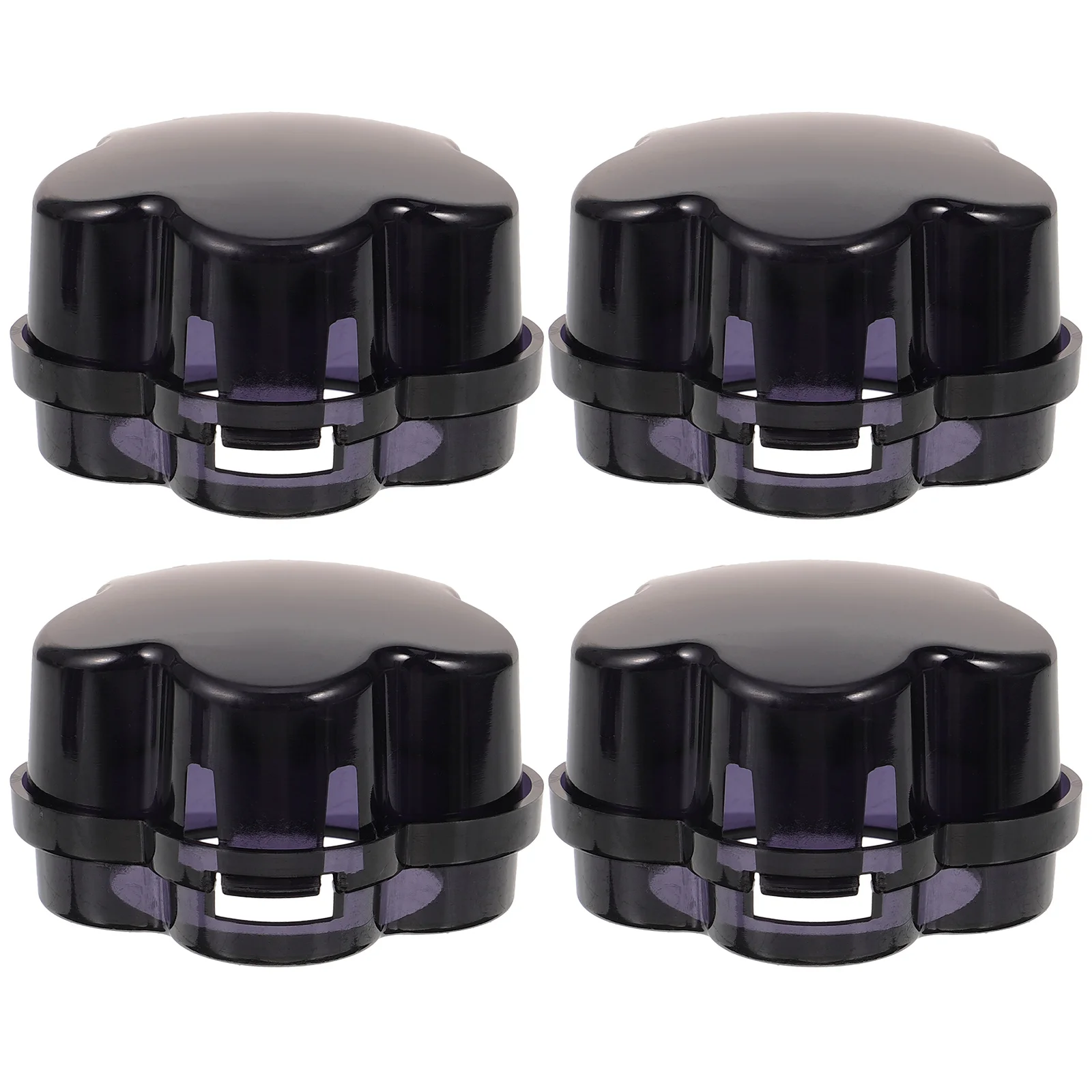 

Набор из 4 пластиковых накладок на ручки духовки с защитой от детей для управления конфорками плиты, термостойкие, с замками безопасности для малышей