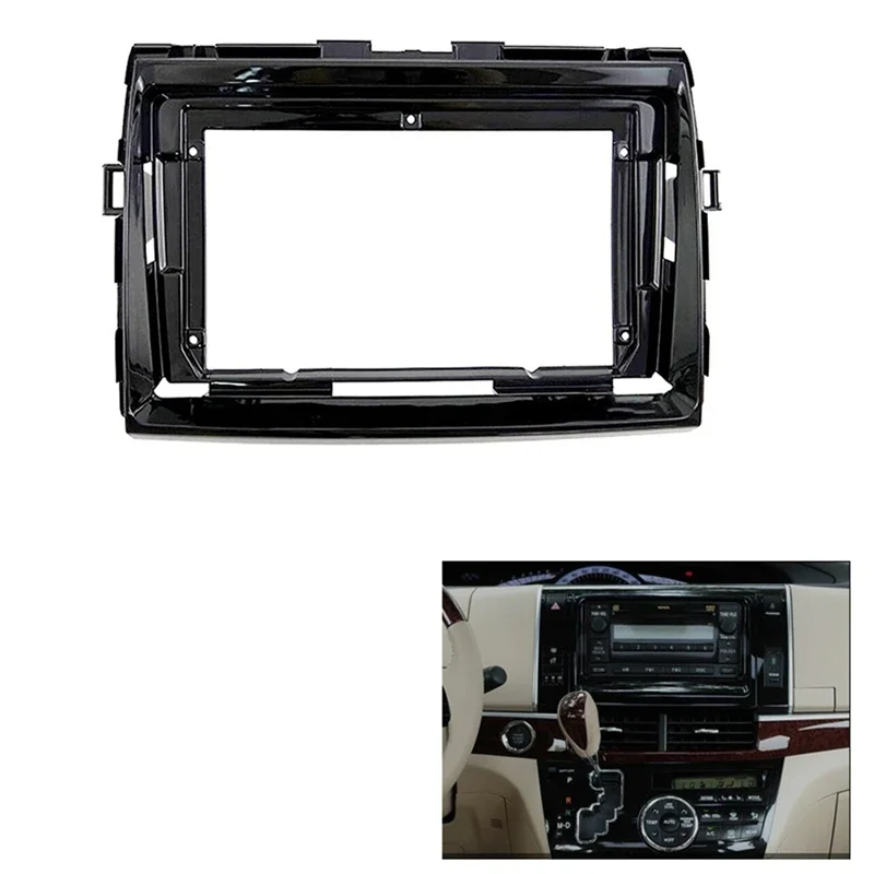 New-Car Radio Fascia Frame Radio Player 9Inch DVD Gps Navi Panel Dash Kit Frame For Toyota Previa/Estima/Tarago/Bully