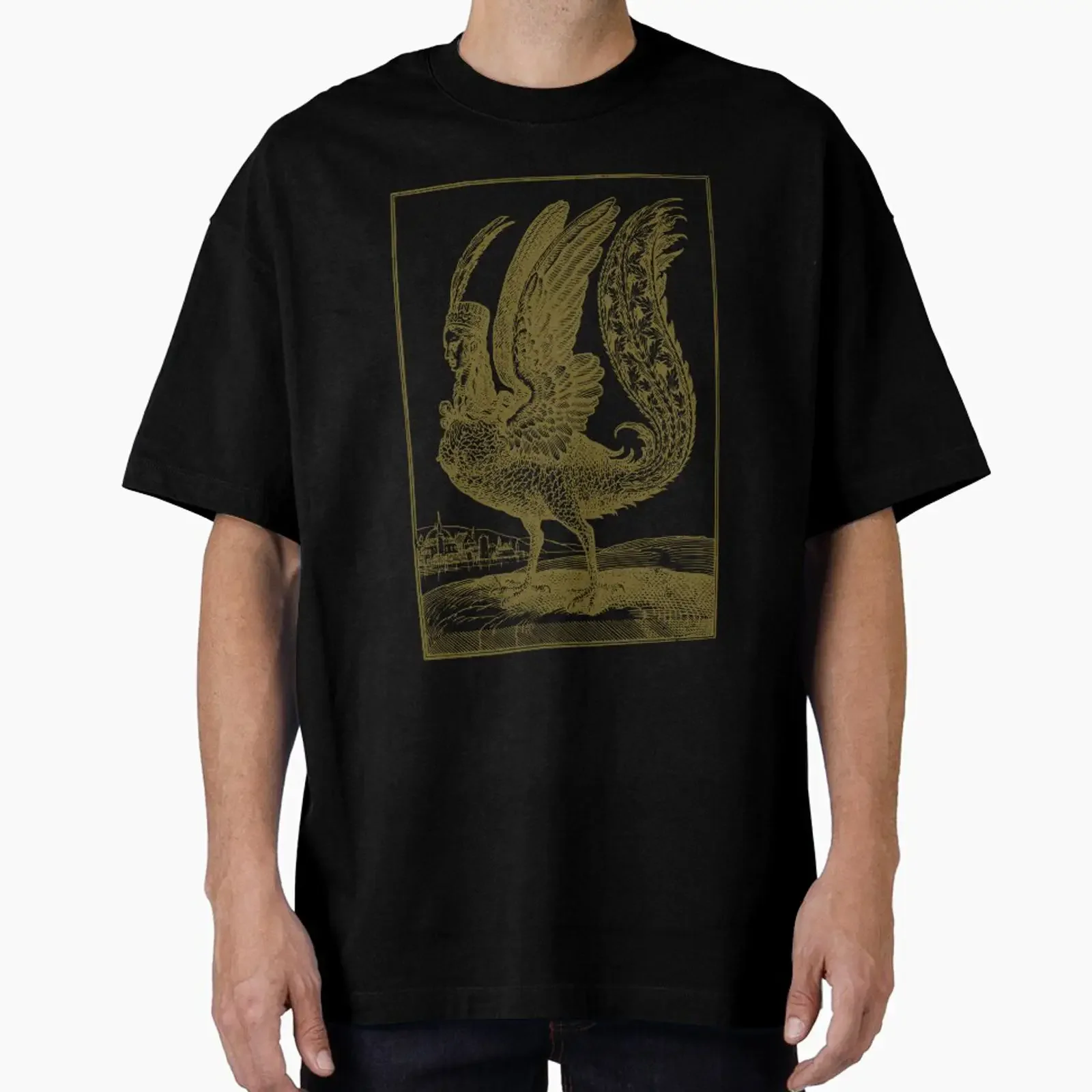 Product preview of Harpy Monster Ancient Greek Roman Mythology Middle Ages designed and sold by h44k0n vintage Washed Versatile