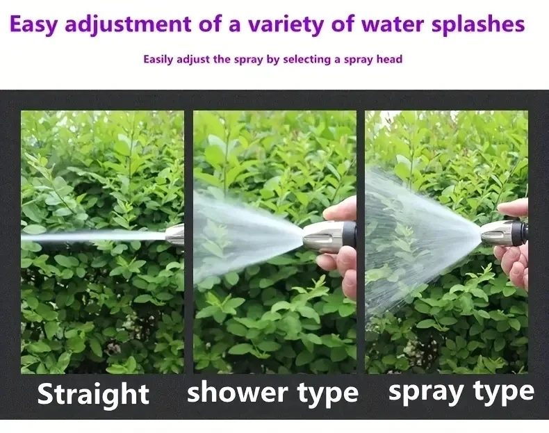 1 Packung Hochdruck Spray Wasser Pistole Garten Bewässerung Schlauch Düse Sprinkler Auto Waschen Pistole Auto Reinigung Waschen Werkzeuge – Detail 11