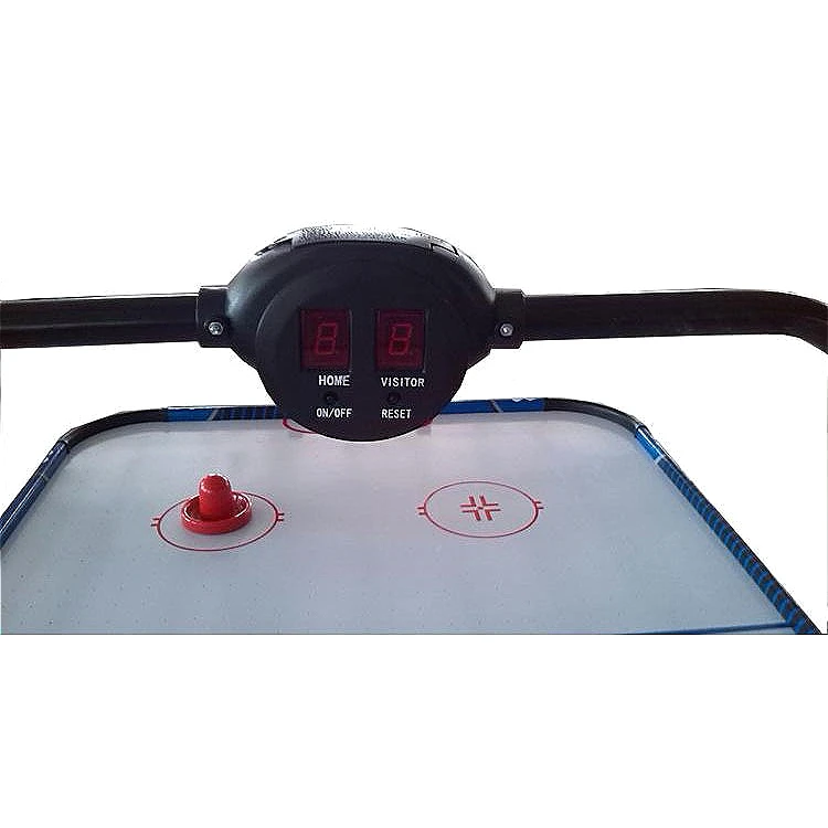 Tabletop Air Hockey Game Table, Plastic Electronic Scorekeeper for Entertainment Ice Strike Game