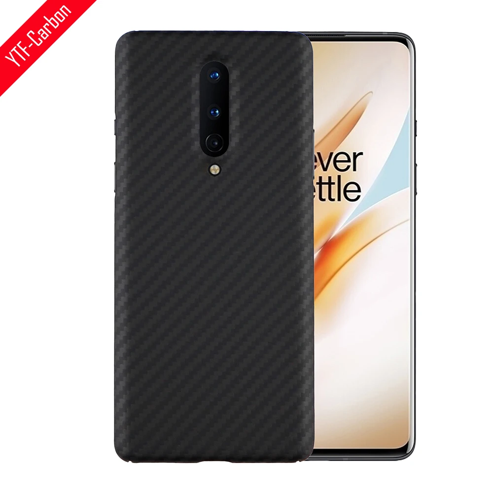 

Чехол YTF из углеродного волокна для OnePlus 8, чехол из арамидного волокна с защитой от падения, Ультратонкий чехол для OnePlus 8